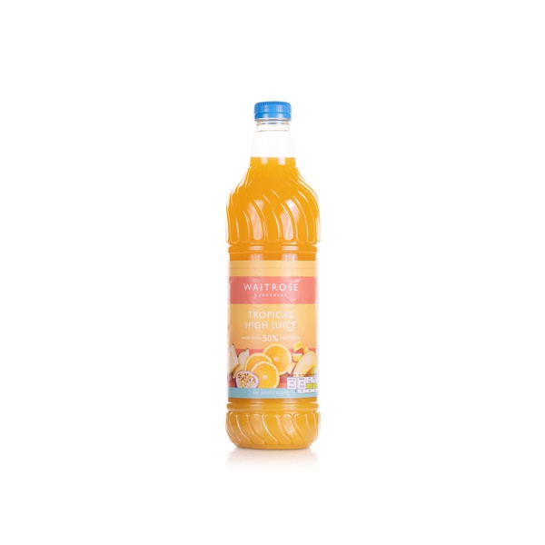Waitrose No Added Sugar Tropical Squash 1 litre