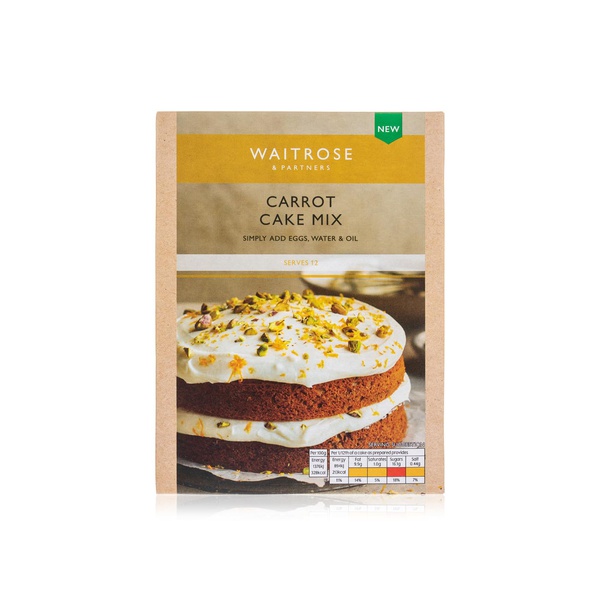 Waitrose Carrot Cake Mix 425g
