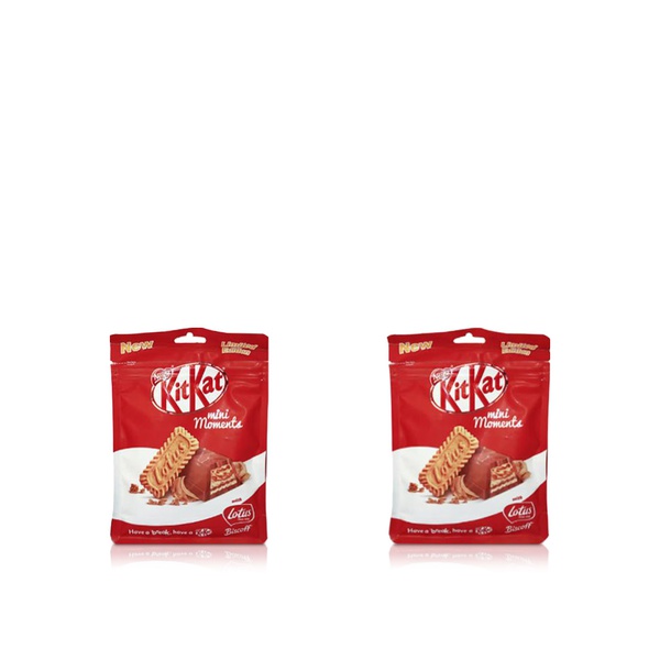 Kitkat Mini Moments with Lotus Biscoff 116.2g x 2