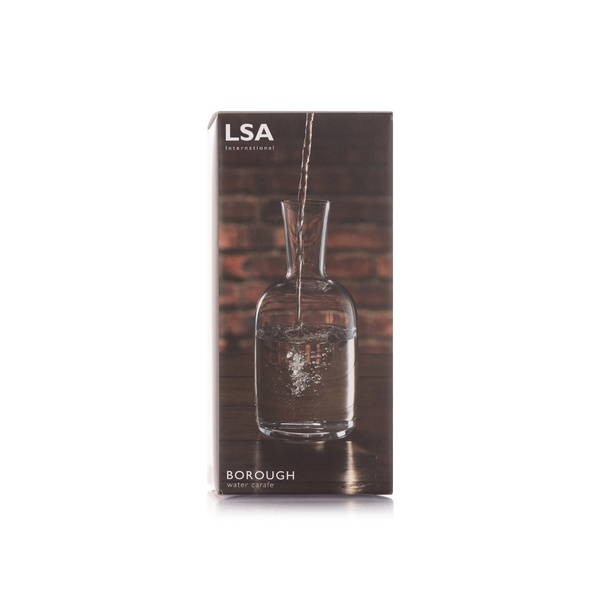 Lsa Borough Glass Water Carafe Clear 1.1 litre