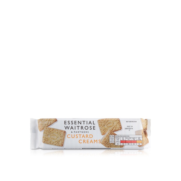 Waitrose Essential Custard Creams 150g