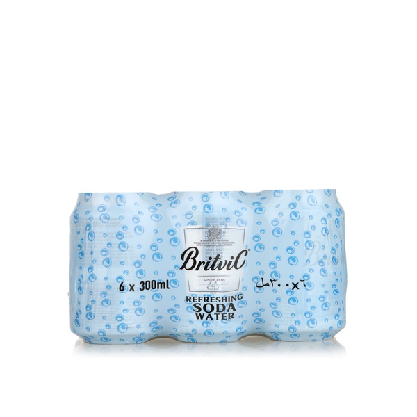 Britvic Soda Water 300ml x 6