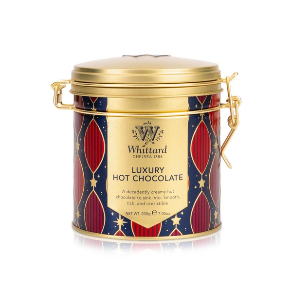 Whittard Luxury Hot Chocolate Clip Top Tin 200g