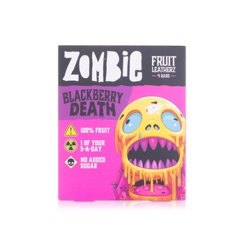 Zombie fruit leatherz blackberry death 4x25g