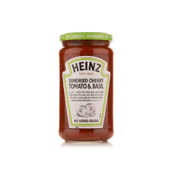 Heinz Sundried Cherry Tomato and Basil Pasta Sauce 490g