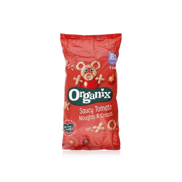 اشتري Organix saucy tomato noughts & crosses 10+ months 4x15g في الامارات