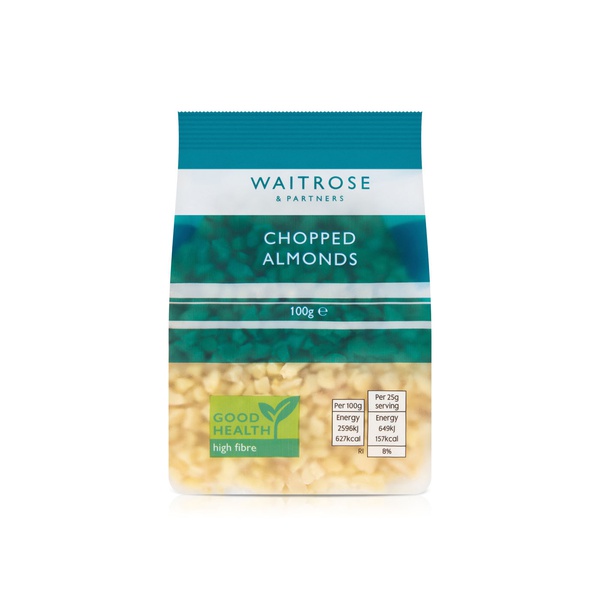 Waitrose Chopped Almonds 100g