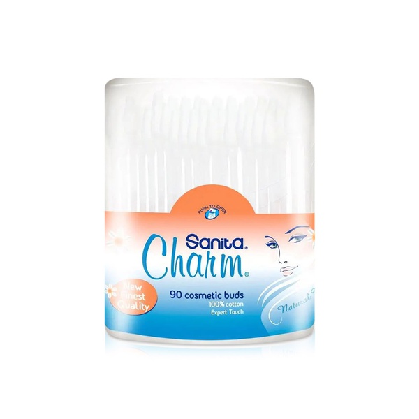 Sanita Charm Cotton Cosmetic Buds x 90