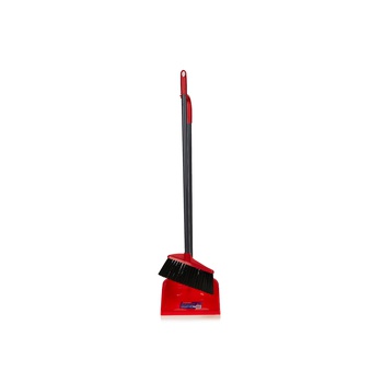 Vileda Long Handle Dustpan & Broom