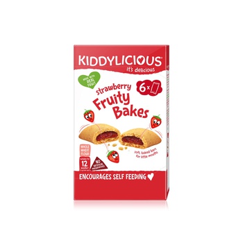 Kiddylicious Strawberry Fruity Bakes 132g