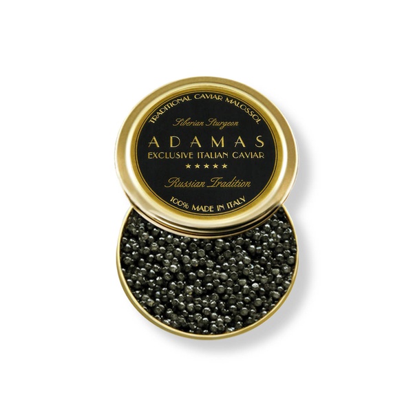 Adamas Black Baerii Sturgeon Caviar 30g