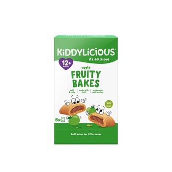 Kiddylicious Apple Fruity Bakes 12+ Months 22g x 6