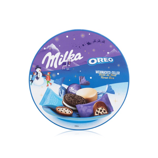 Milka & Oreo Christmas Plate Mix 198g