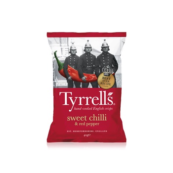 Tyrrells Sweet Chilli and Red Pepper Crisps 40g