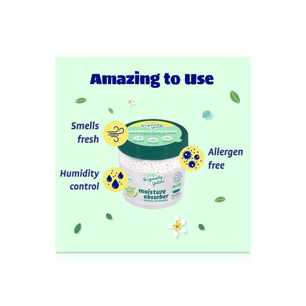 Originally Yellow Moisture Absorber and Air Purifier Jasmine 300g