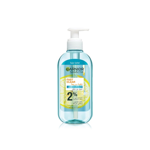 Garnier SkinActive Fast Clear Gel Wash 200ml
