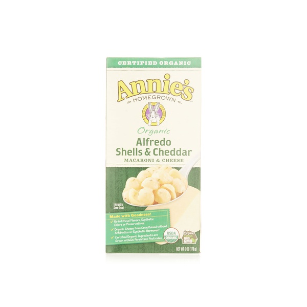 Annie's Homegrown Organic Alfredo Shells and Cheddar 170g