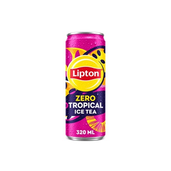 Lipton Ice Tea Tropical Zero Can 320ml