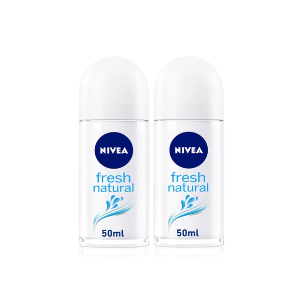 Nivea Deodorant Roll On Fresh Feminine 50ml x2 Ecobox