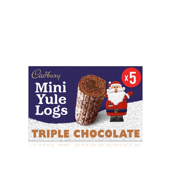 Cadbury Triple Chocolate Mini Yule Logs 5pk