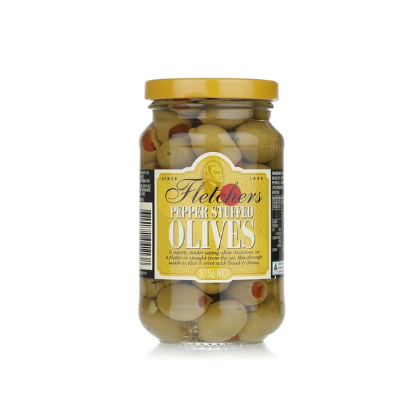 Fletchers Stuffed Olives 375g