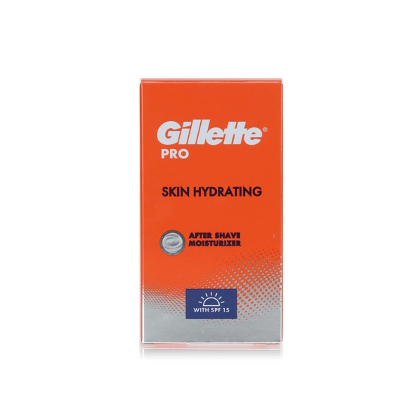 Buy Gillette Pro skin hydrating aftershave moisturizer 50ml in UAE