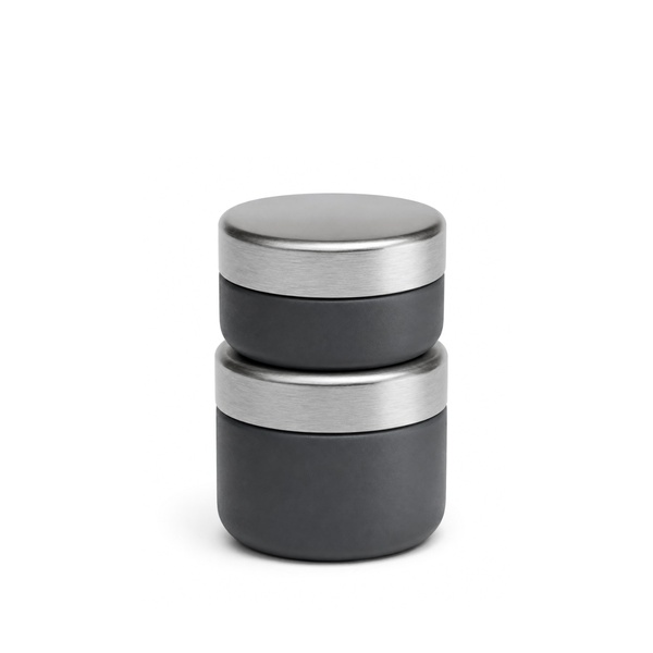 Beola Snack Box Lava Gray Set 230ml & 420ml