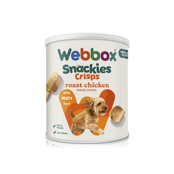 Webbox Snackies Crisps Roast Chicken Meaty Treats 35g