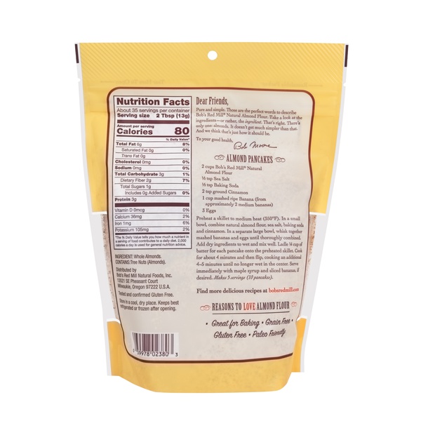 Bob's Red Mill Almond Flour 453g