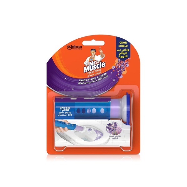 Mr. Muscle Lavender Toilet Discs 38g