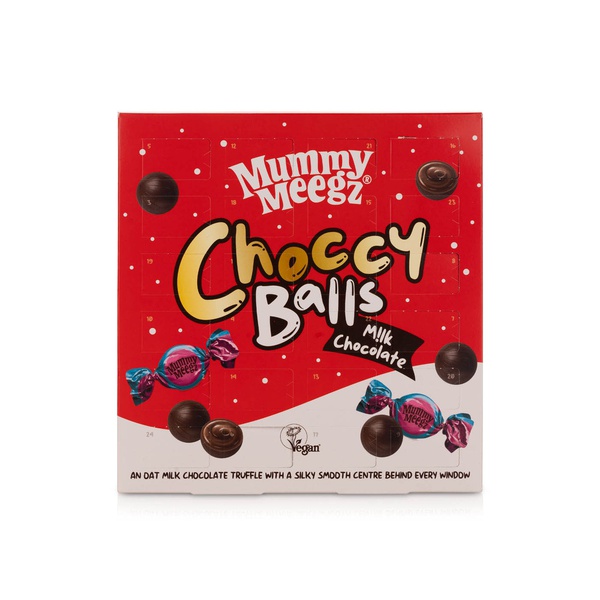 Mummy Meegz Choccy Balls Vegan Milk Chocolate Advent Calendar 288g