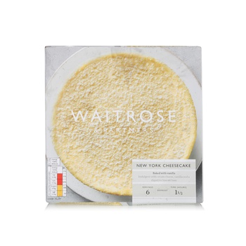 Waitrose Frozen New York Cheesecake 490G