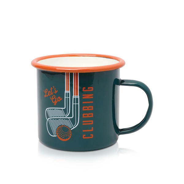Gentlemen's Hardware Enamel Mug Let's Go Clubbing