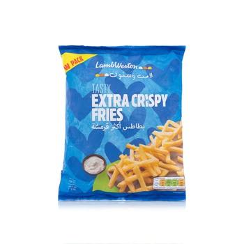 Lamb Weston Frozen Tasty Extra Crispy Fries 750G