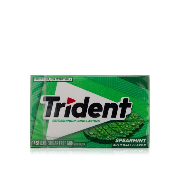 Trident Spearmint Flavour Gum 26g