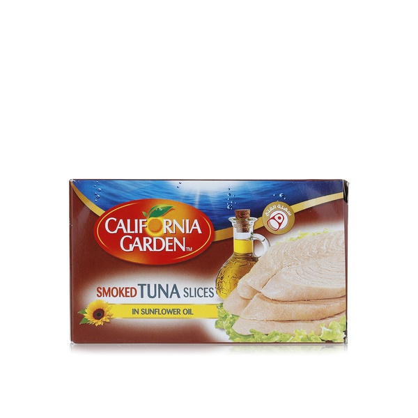 اشتري California Garden smoked tuna slices in sunflower oil 120g في الامارات