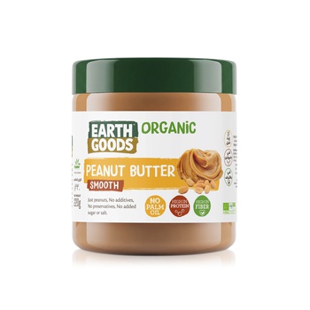 Earth Goods Organic Smooth Peanut Butter 220g