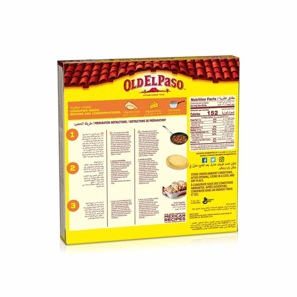 Old El Paso Enchilada Kit Cheesy Baked Mild 663g