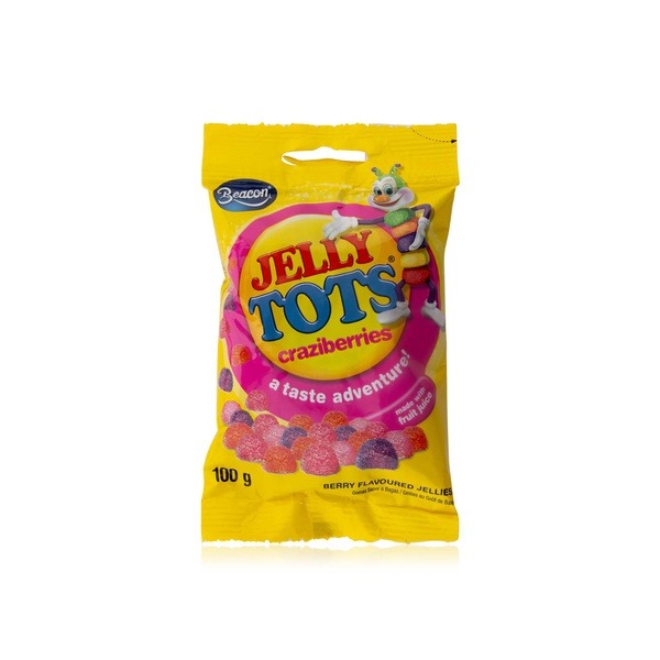 Beacon Jelly Tots Craziberries 100g
