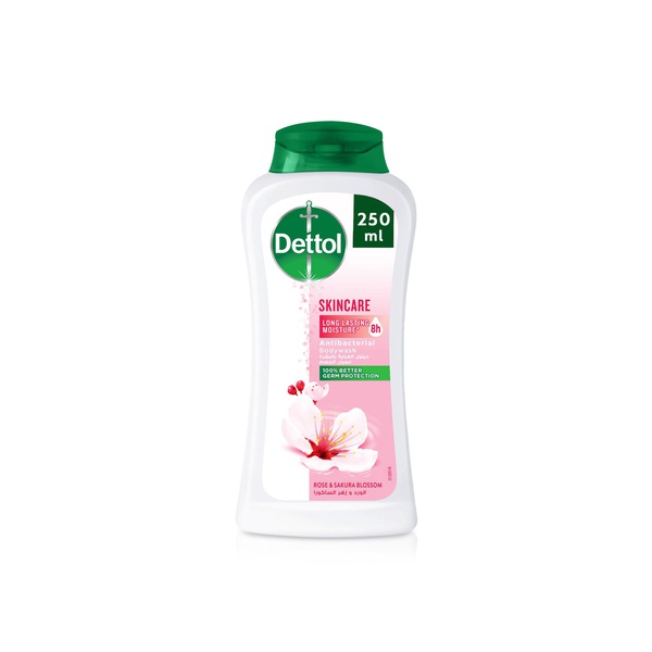 Dettol Skincare Antibacterial Bodywash Rose and Sakura Blossom 250ml