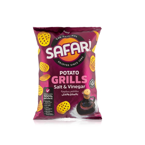 Safari Salt and Vinegar Potato Grills 60g
