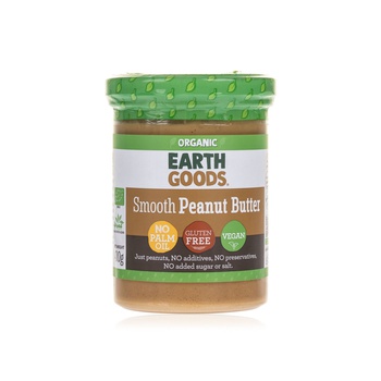 Earth Goods Organic Smooth Peanut Butter 400g