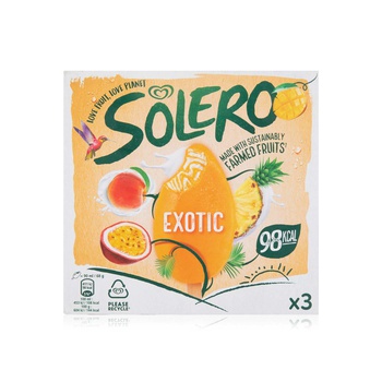 Wall's Solero Exotic Ice Cream Lollies 90Ml x 3