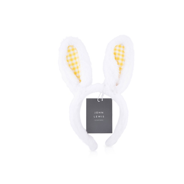John Lewis Furry Easter Bunny Ears Headband