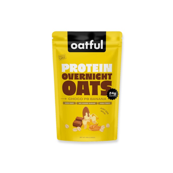 Oatful Choco Peanut Butter Banana Protein Overnight Oats 85g