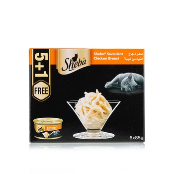 Sheba Succulent Chicken Breast 6 x 85g