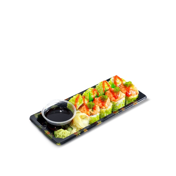 Bluefin Ura Maki Volcano Rolls x 8