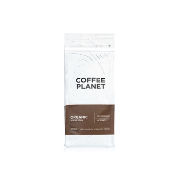Coffee Planet Organic Medium Roast Beans 250g
