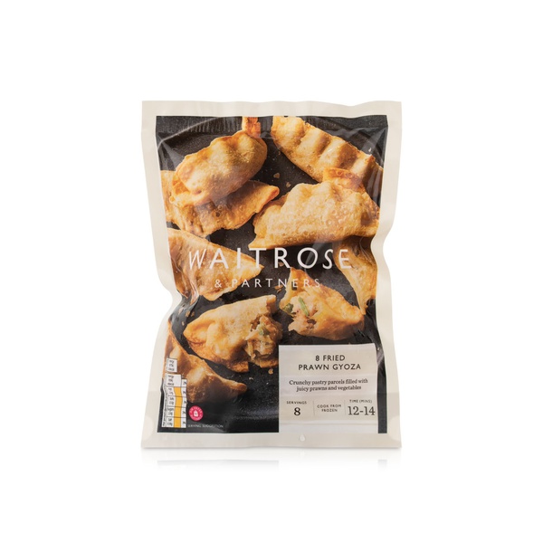 Waitrose Fried Prawn Gyoza x 8 160g