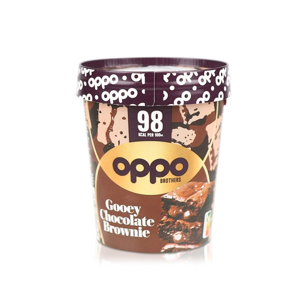 Oppo Double Chocolate Brownie Ice Cream 475ml